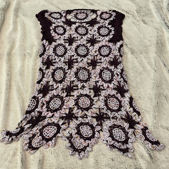 Very pretty Handmade crochet dress - Picture 12 of 13